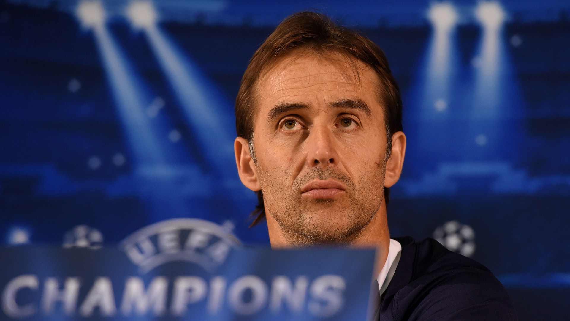 Julen Lopetegui quer mais 5 semanas.