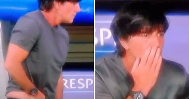Mais um ato pouco higiénico de Joachim Low