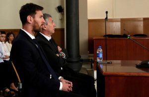 ÚLTIMA HORA: Messi e o seu pai condenados a 21 meses de prisão