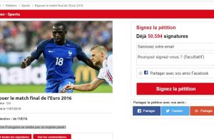 Em França já existe petições online para a repetição do Euro 2016