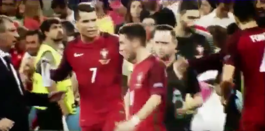 Moutinho não queria marcar e Ronaldo obriga-o