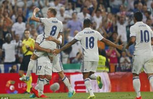 Toni Kroos salva o Real Madrid