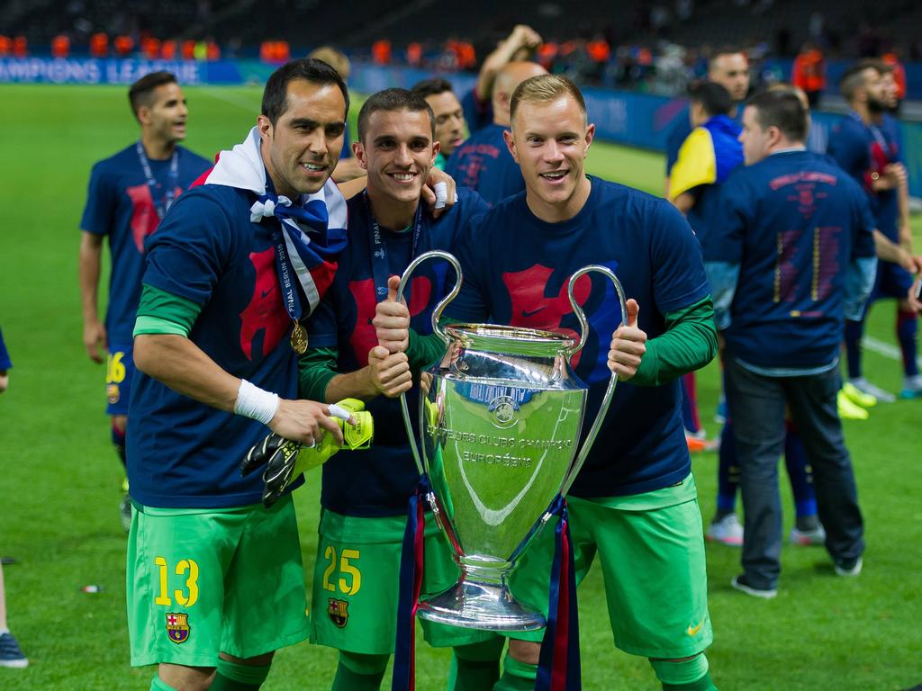 Guarda-redes do Barcelona a um passo do Manchester City