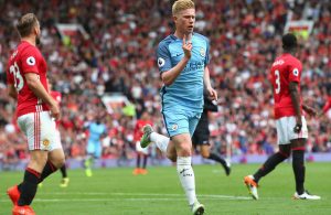 De Bruyne é baixa durante um mês e falha embate com o Barcelona