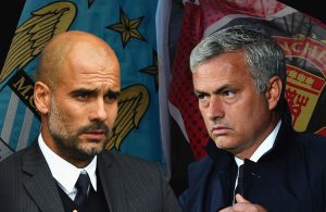 Os onzes de Guardiola e Mourinho para o derby de Manchester