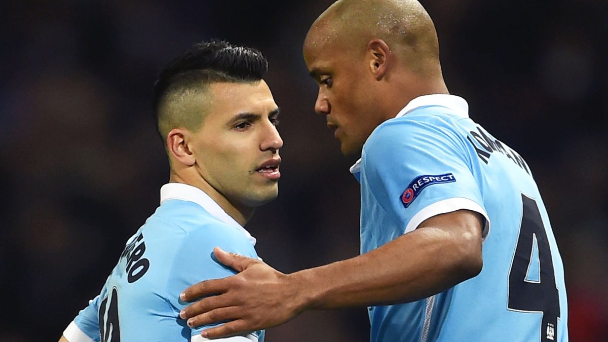 Guardiola planeia dispensar Aguero e Kompany