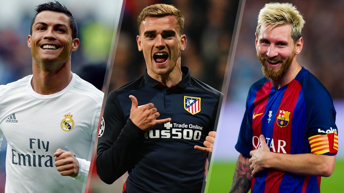 Griezmann será o substituto de Messi e Ronaldo para Trezeguet