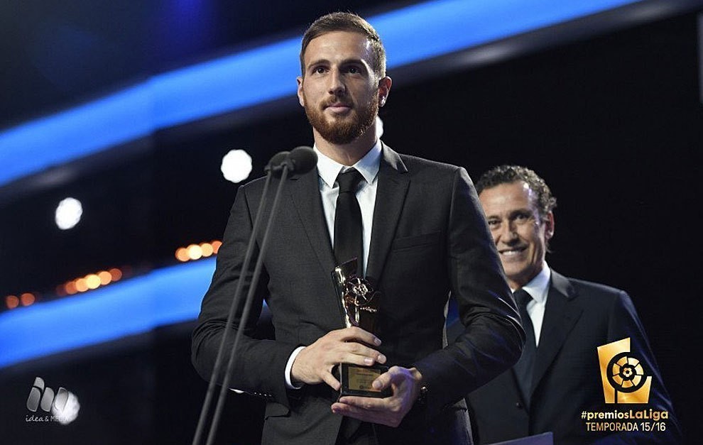 Oblak eleito o melhor guarda-redes da liga espanhola