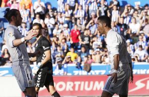 Hat-trick de Cristiano Ronaldo na goleada do Real Madrid