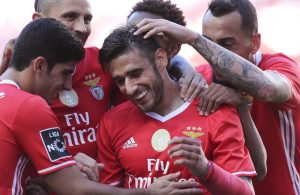 Salvio fez história hoje no Estádio da Luz