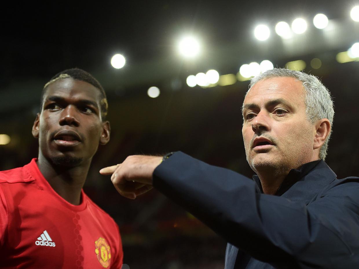 Mourinho confirma baixa de Pogba frente ao Manchester City