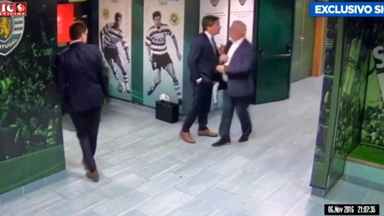 As imagens dos incidentes no túnel de Alvalade