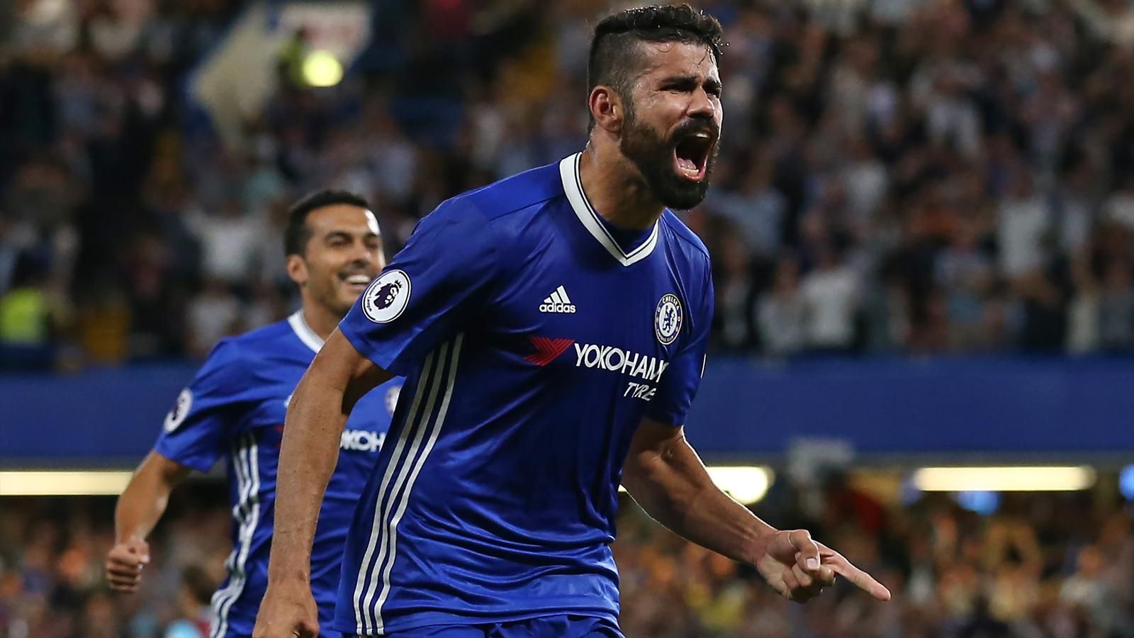 Exibição de luxo de Diego Costa na vitória do Chelsea sobre o Manchester City