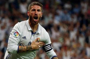 Sergio Ramos volta a salvar o Real Madrid no minuto 92