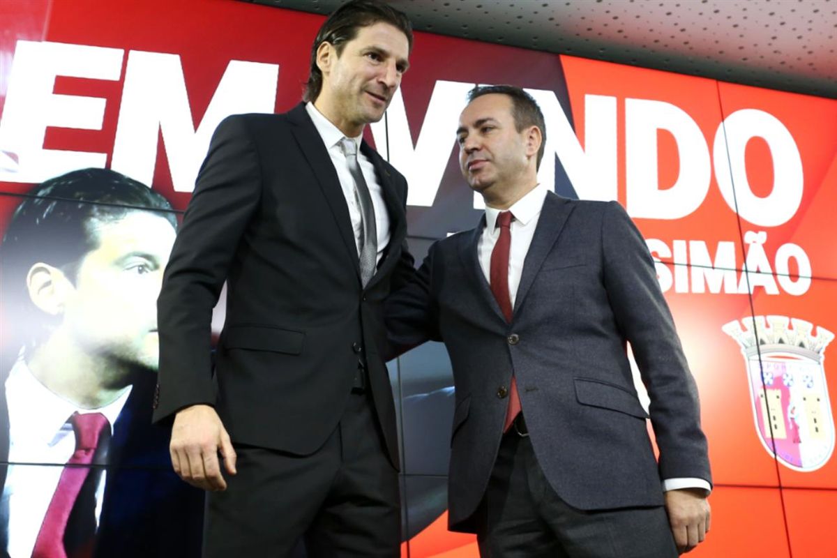 Afinal, qual a meta de pontos de Jorge Simão no SC Braga?