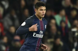 Thiago Silva é baixa para o encontro com o Barcelona