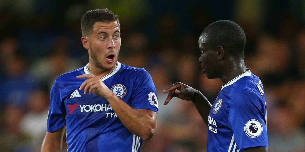 Hazard quer que Kanté ganhe o prémio de melhor do ano na Premier League