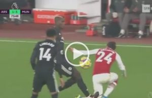 Pogba expulso após pisão