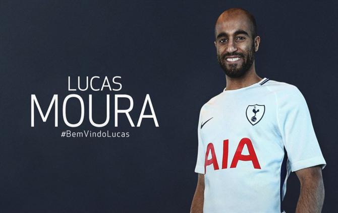 Lucas Moura no Tottenham