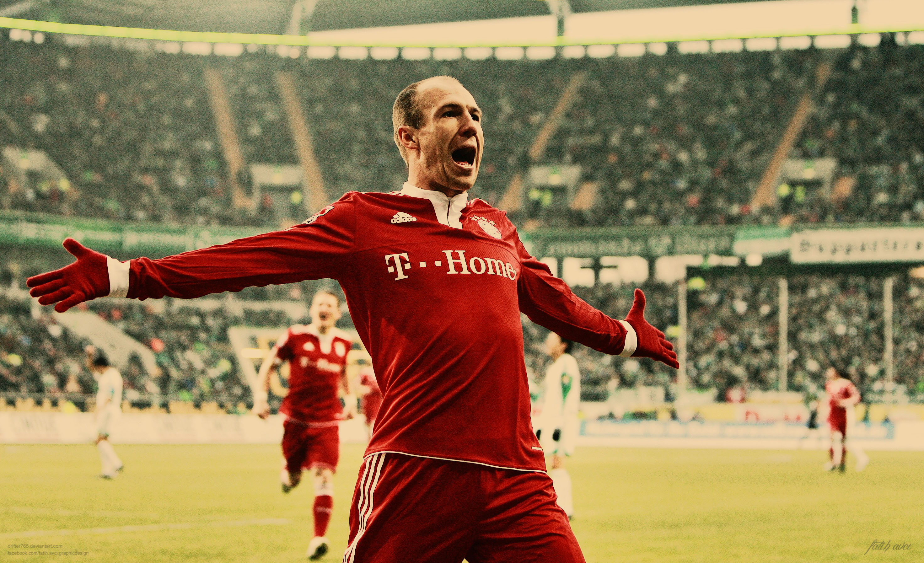 A nova aventura de Arjen Robben.