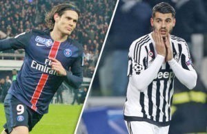 Sai Morata, entra Cavani.