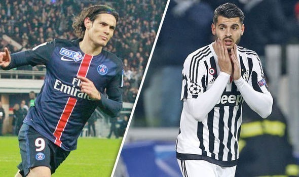 Sai Morata, entra Cavani.