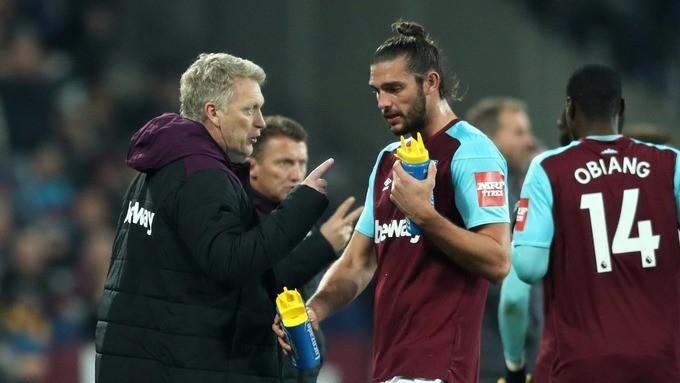 Tensão no West Ham.