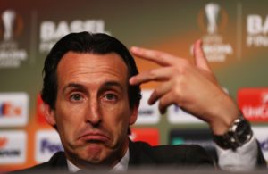 Os 3 nomes riscados por Unai Emery.
