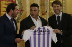 Ronaldo, o novo dono do Valladolid.