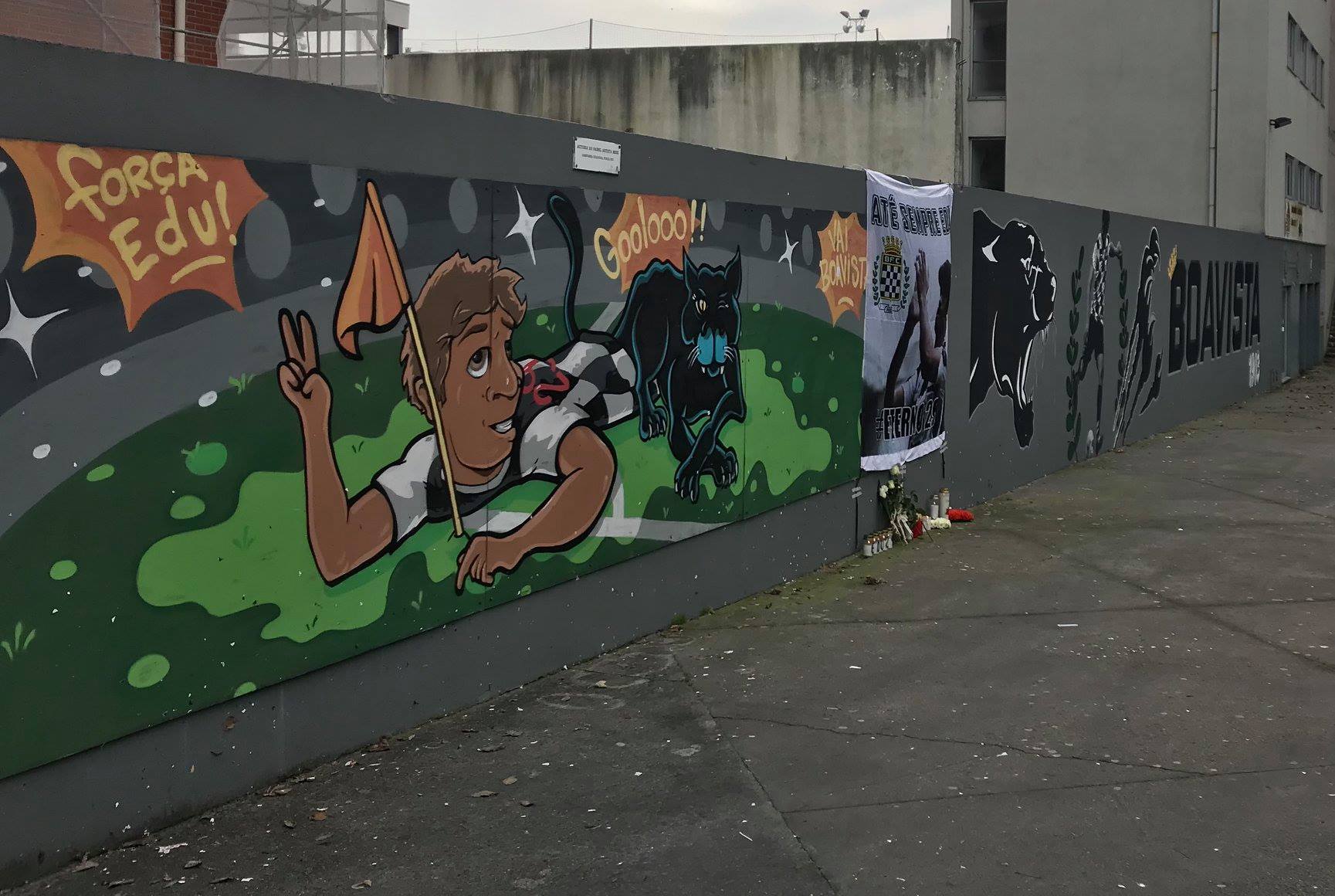 Boavista presta homenagem pela Morte de Edu Ferreira