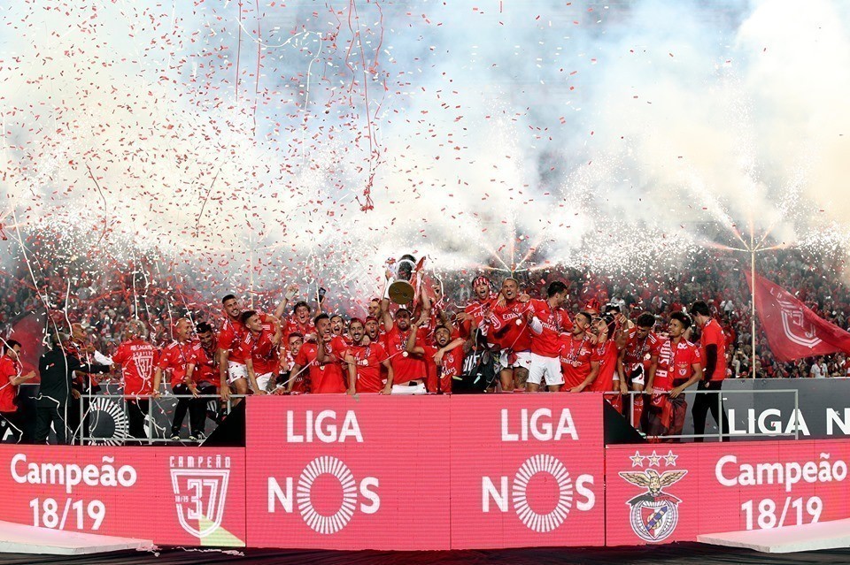 As imagens da festa do novo Campeão da Liga NOS.
