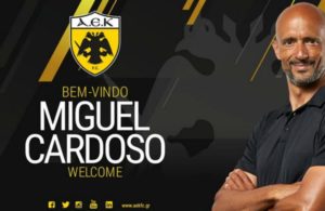 OFICIAL: Miguel Cardoso na Grécia.