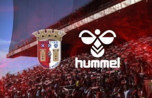 SC Braga e Hummel, em nova parceria.