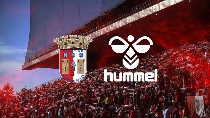 SC Braga e Hummel, em nova parceria.