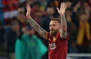 De Rossi perto da Fiorentina.