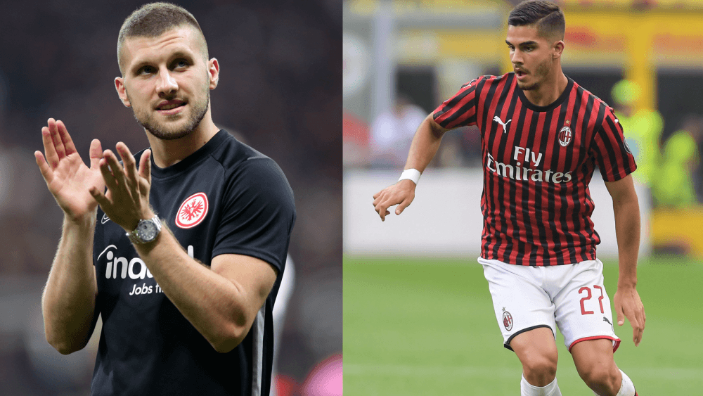 OFICIAL: Frankfurt e AC Milan trocam de jogadores.