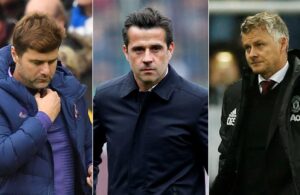 Pochettino, Marco Silva e Solskjaer na linha de fogo.