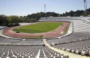 Belenenses e Barcelona no Jamor.