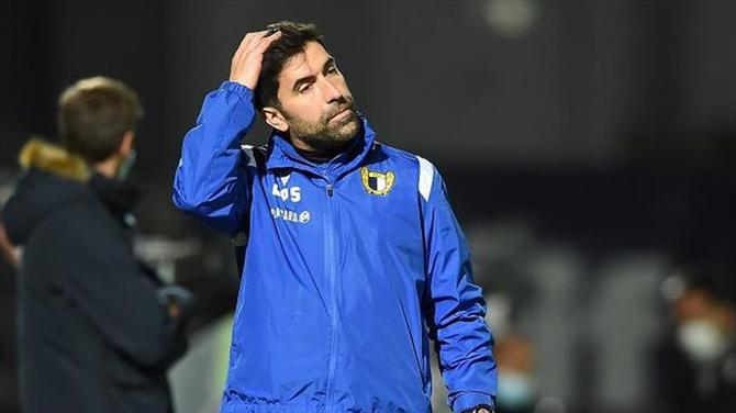 Rui Pedro Silva muito frustrado com golo nos descontos