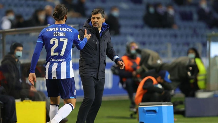 Sérgio Conceição fala sobre saída de Sérgio Oliveira