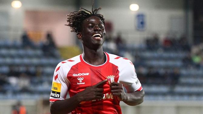 Roger Fernandes a chamar atenção no SC Braga