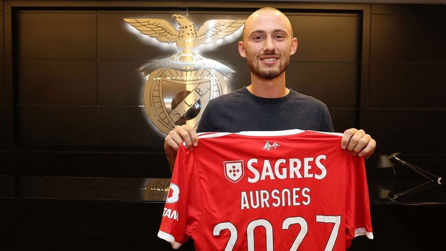 Aursnes é reforço do Benfica a pedido de Roger Schmidt