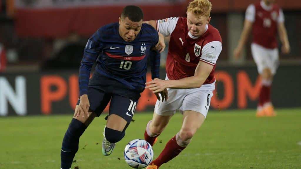 Prognóstico França x Áustria – Liga das Nações 22/09/2022