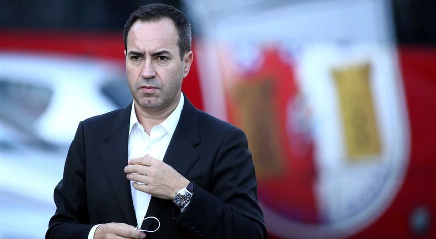 António Salvador do SC Braga contrata antigo extremo do Sporting CP