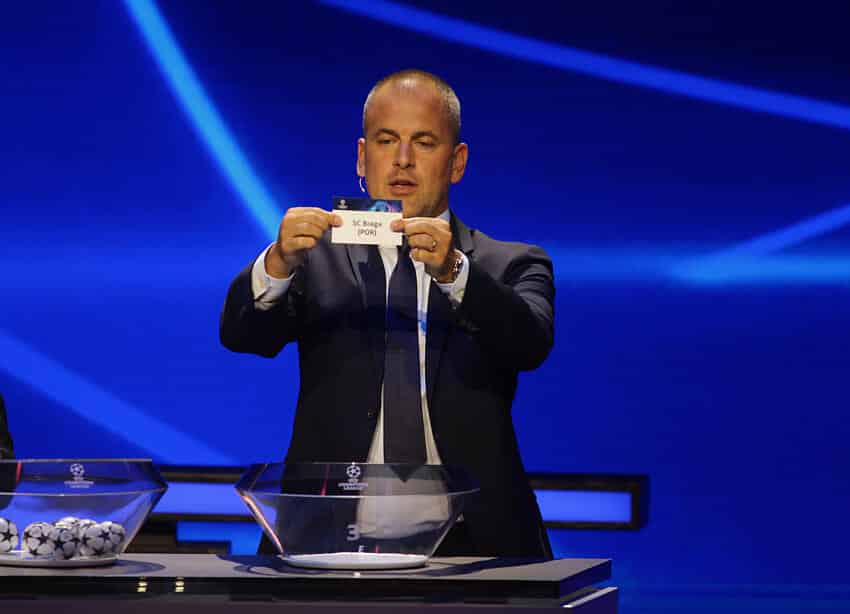 Sorteio Liga dos Campeões: Os grupos das equipas portuguesas