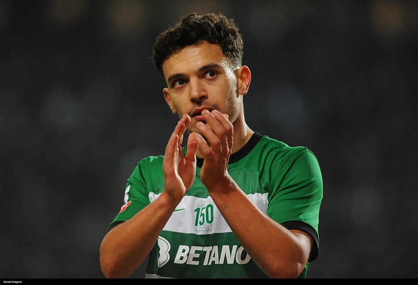 Pedro Gonçalves em dúvida para a partida frente ao Braga